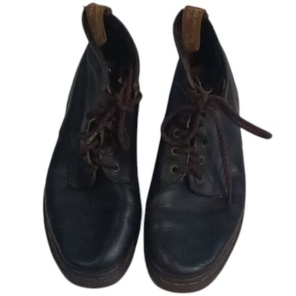 Dr. Marten’sMen's Dark Brown Leather 'Air Wair w/Bouncing Soles' Boots UK Made - Picture 5 of 11